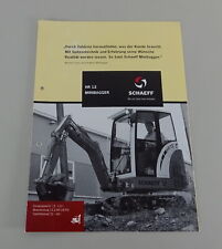 Prospekt broschüre schaeff gebraucht kaufen  Jever