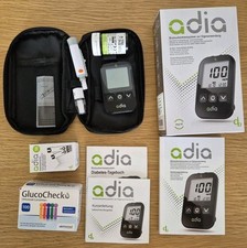 Adia blutzuckermessgerät set gebraucht kaufen  Karlsruhe
