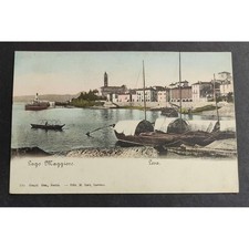 Cartolina lago maggiore usato  Alessandria