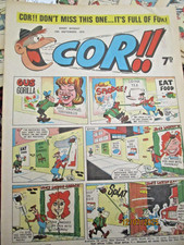 Cor comics sept. for sale  CONSETT