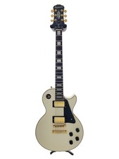 Epiphone LP CUSTOM Pro/2013/WHT/Guitarra elétrica/Les Paul tipo/Preto/HH #PC90AE comprar usado  Enviando para Brazil