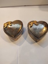 Schmuckdose herzform versilber gebraucht kaufen  Anklam