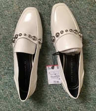 Zara white patent for sale  NUNEATON
