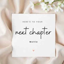 Personalized next chapter for sale  READING