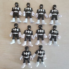 Zestaw 10 sztuk Fisher Price Imaginext Black Power Rangers Figurka akcji na sprzedaż  Wysyłka do Poland