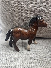 Beswick shetland pony usato  Spedire a Italy