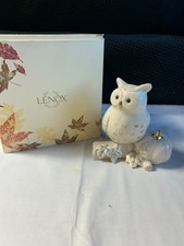 Lenox "Coruja de Outono" com Estatueta de Porcelana Abóbora Marfim Ouro Acento com Caixa comprar usado  Enviando para Brazil