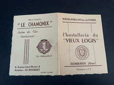 Carte visite restaurant d'occasion  Mers-les-Bains