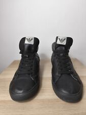 Jeans masculino Armani Hi Top preto tamanho 7uk 7.5us 40.5eu ótimo! comprar usado  Enviando para Brazil