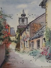 Aquarelle originale signée d'occasion  Moissac