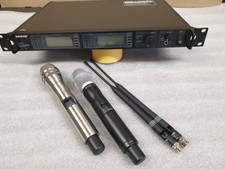 Shure UR4D+ Dual System 1 xUR2 Nickel KSM8  UND  1xUR2 BLK Beta87  794-806Mhz comprar usado  Enviando para Brazil