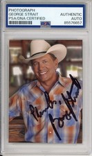 George strait autographed for sale  Atlanta