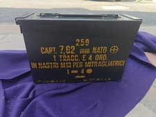 Scatola munizioni 250 usato  Montebello della Battaglia