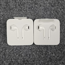 2x Apple EarPods 3,5 mm plugue fones de ouvido com fio microfone controle remoto branco conjunto original comprar usado  Enviando para Brazil