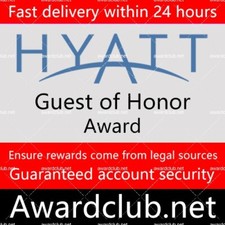 Hyatt Hotel Guest of Honor GOH Válido Até 28/02/2027 Hyatt Globalist Privilege comprar usado  Enviando para Brazil