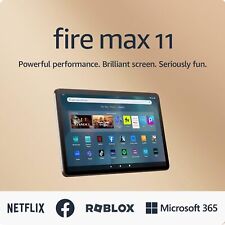 Usado, NUEVA 2024 Amazon FIRE MAX 11 ÚLTIMA Tablet Pantalla 4k WiFi 6 ALEXA Batería 14 Horas segunda mano  Embacar hacia Argentina