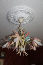 Blumen kronleuchter vintage gebraucht kaufen  Neetze