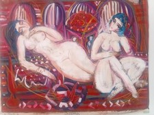 Tableau femme orientale d'occasion  Cannes-La-Bocca