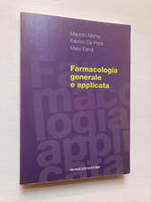 Farmacologia generale applicat usato  Verona