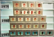 Cincinnati Reds 1979-83 MLB Made cartão de TV / slide tm conjuntos U ESCOLHA banco Seaver. comprar usado  Enviando para Brazil