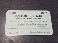 1982 boston red for sale  Mesa
