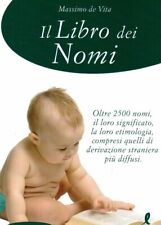 Libro dei nomi usato  Italia