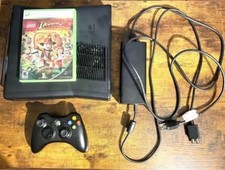 Pacote de console Microsoft Xbox 360 Slim S 4GB com cabos de controle Kinect jogos comprar usado  Enviando para Brazil