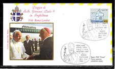 Usado, VOYAGE JEAN-PAUL II EN ANGLETERRE - VOL ROME LONDRES DU 28/05/82 comprar usado  Enviando para Brazil