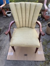 Antique armchair ribbed for sale  Waverly