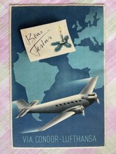 Postkarte flugzeug condor gebraucht kaufen  Potsdam