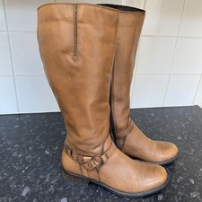Clarks boots brown for sale  YEOVIL