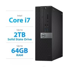 Computador desktop Dell PC i7, até 64GB de RAM 2TB SSD, Windows 11 ou 10, WIFI comprar usado  Enviando para Brazil
