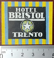 Etichetta hotel bristol usato  Brindisi