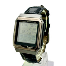 Relógio CASIO HOTBIZ VDB-2000 tela sensível ao toque proteção de memória preto raro funcionamento comprar usado  Enviando para Brazil