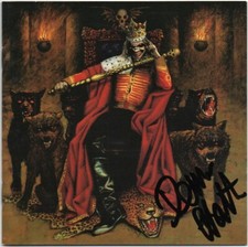 IRON MAIDEN Edward the Great DENNIS STRATTON Fear of the Dark Autograph / SIGNED comprar usado  Enviando para Brazil