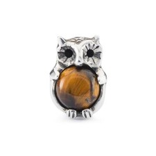 Trollbeads argento gufo usato  Italia