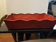 Red tray embossed for sale  Minneapolis