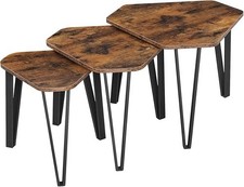 Nesting coffee table for sale  SALFORD