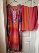 3pcs asian embroidered for sale  BRADFORD