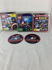 Pacote de jogos PlayStation 3 PS3 5 Lego Marvel, Batman, Harry Potter, Lego Movie, usado comprar usado  Enviando para Brazil