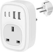 Plug adapter usb for sale  WICKFORD