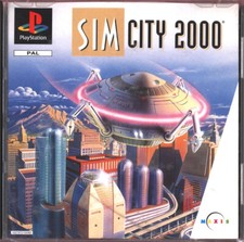 Sim City 2000 (Sony Playstation 1, 1998) PS1  PAL mit Handbuch, usado comprar usado  Enviando para Brazil