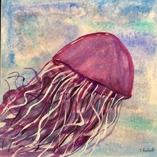 Hand painted watercolor for sale  Warren