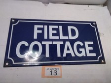 Enamel house sign for sale  BRISTOL