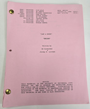 LAW & ORDER / Jeremy R. Littman 1996 Roteiro de TV, Sam Waterston "Encore" comprar usado  Enviando para Brazil
