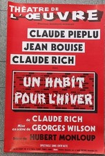 Affiche théâtre oeuvre d'occasion  Amiens-