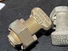 ¡Lote de 17 unidades! Conector de cable de cobre BURNDY AND DOSSERT de perno dividido segunda mano  Embacar hacia Mexico