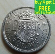 Elizabeth half crown for sale  LUDLOW