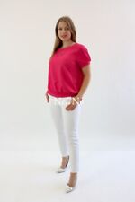 Elegancka bluzka ze ściągnieciem Azzurra Fuksja na sprzedaż  PL