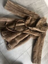 Faux fur coat for sale  NEATH